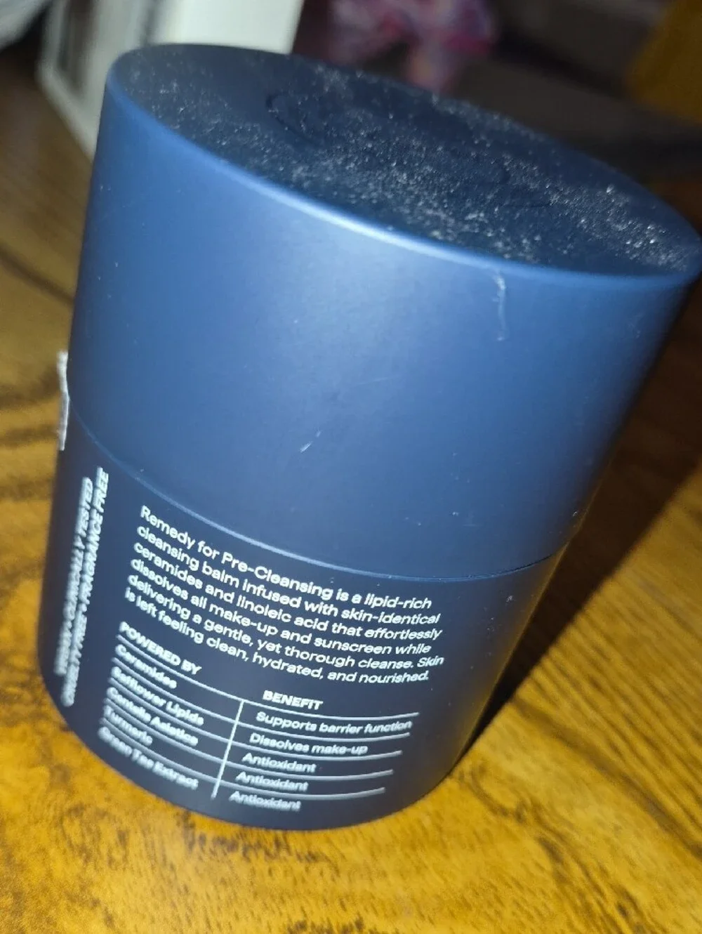 Derm Dissolve Cleansing Balm — Navy